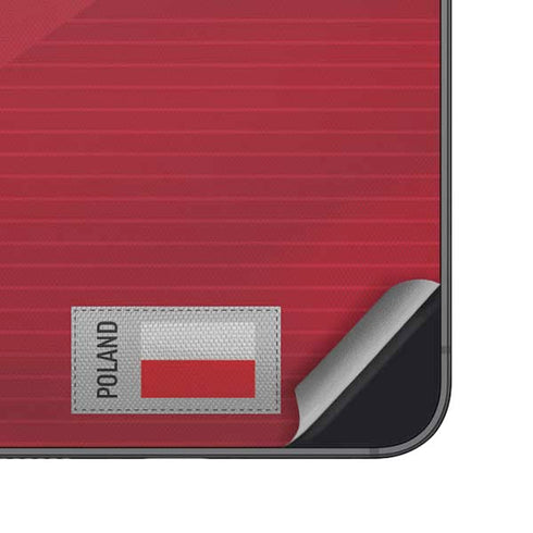 Poland Soccer Flag Galaxy S24 Plus Skin
